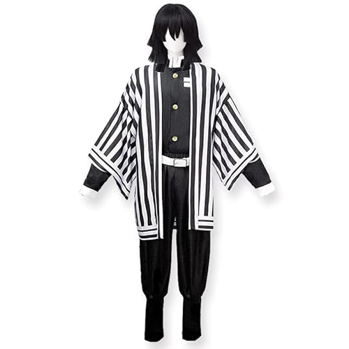 ACTASITEMS Anime Cosplay Kimono Kostüm, Iguro Obanai 110 von ACTASITEMS