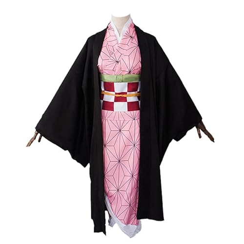 ACTASITEMS Anime Cosplay Kimono Kostüm, Kamado Nezuko Erwachsene Größe XL von ACTASITEMS