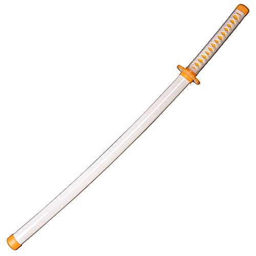 ACTASITEMS Japanisches Anime Cosplay Requisit Dämonentöter Holzschwert - 104cm, Katana-Agatsuma Zenitsu von ACTASITEMS