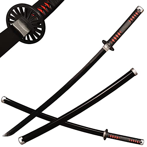 ACTASITEMS Japanisches Anime Cosplay Requisit Dämonentöter Holzschwert - 104cm, Katana-Kamado Tanjirou von ACTASITEMS