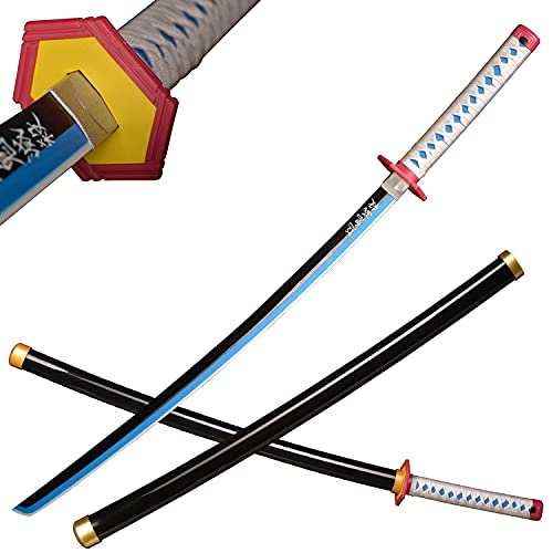 ACTASITEMS Japanisches Anime Cosplay Requisit Dämonentöter Holzschwert - 104cm, Katana-Tomioka Giyuu von ACTASITEMS