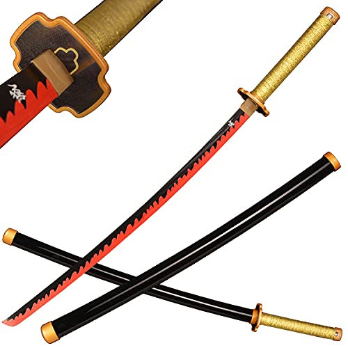 ACTASITEMS Japanisches Anime Cosplay Requisit Dämonentöter Holzschwert - 104cm, Katana-Tsugikuni Yoriichi von ACTASITEMS