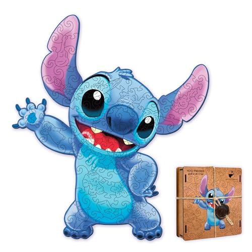 ACTIVE PUZZLES - Kreaturen Puzzles | Kinder & Jugendliche | Holzpuzzles, Lasergeschnitten, Nachhaltig und Umweltfreundlich, Hochwertige Verarbeitung (Stitch) von ACTIVE PUZZLES