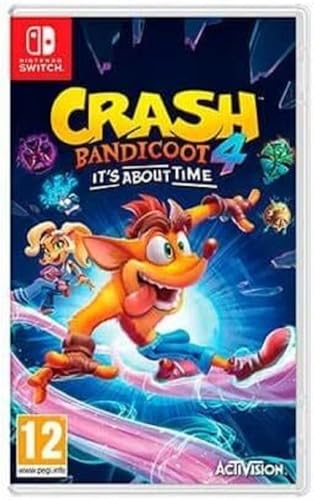 ACTIVISION Crash Bandicoot 4 It's About Time-Switch Videospiele, Mehrfarbig (VJGSWIACT20294228) von ACTIVISION