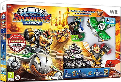 Skylanders 604348 Starter Pack Superchargers Wii Avec Amiibo Bowser von ACTIVISION