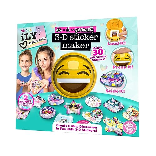 ACTIVITY KINGS ILY DIY 3D-Aufkleber Maker von ACTIVITY KINGS