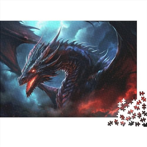 Puzzle 1000 Teile für Erwachsene Magischer Fliegender Drache Puzzle 1000 Teile für Erwachsene (Größe 75x50cm) von ADASTE