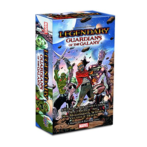 ADC Blackfire Entertainment UD82599 - Legendary: Guardians of The Galaxy Erweiterung Small Box - Englisch, Kartenspiel von Marvel