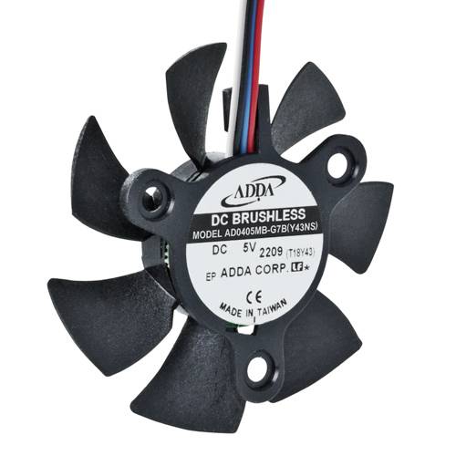 ADDA AD0405MB-G7B(Y43NS) Axiallüfter 5 V/DC 8.5 m³/h (L x B x H) 40 x 40 x 10mm von ADDA