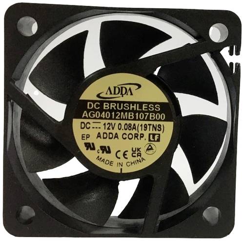 ADDA AG04012MB107B00(19TNS) Axiallüfter 12 V/DC (L x B x H) 40 x 40 x 10mm von ADDA