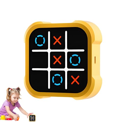 ADDLIVE Tic Tac Toe Extreme, 3-In-1 Tik Tak Toe, Tic Tac Toe Spiel, Tac Spiel für Bildung und Gedächtniswachstum - Spielzeugbrettspiel - Fingerspitzenspielzeug Brettspiel Für Familientreffen Treffen von ADDLIVE