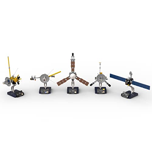 ADIY 1/12 NASA Juno Rosetta Pioneer X-XI Voyager 1-2 Cassini Huygens Baukasten, Space NASA Series Building Blocks Set, Kompatibel mit Lego NASA (1915PCS) von ADIY