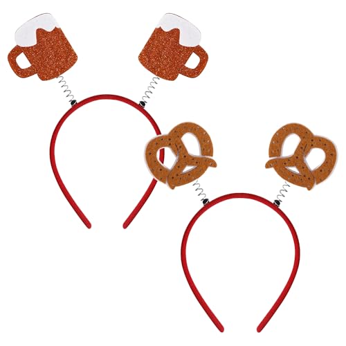 ADMAY Haarreif Oktoberfest, 2 Stück Oktoberfest Haarreif für Damen und Herren, Oktoberfest Haarschmuck ADMAY Haarreif Oktoberfest, 2 Stück Oktoberfest Haarreif für Damen und Herren, Oktoberfest Haarschmuck von ADMAY