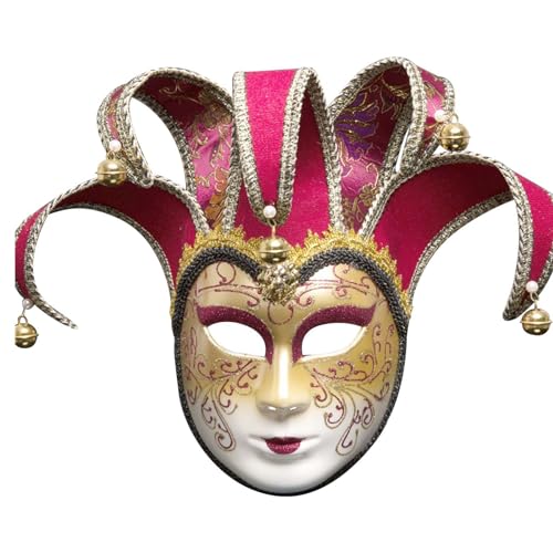 ADMAY Karnevalsmaske Maskenballmaske Weihnachts Cosplay Karnevalsparty, italienische High-End-Performance Morgen Adventskalender (One Size) von ADMAY