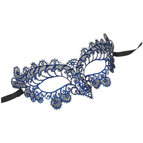 ADMAY Karnevalsmaske Maskenballmaske Weihnachts Cosplay Maskerade-Form für Frauen, DIY, Cosplay-Party Verkäufer Suchen (c-Blue, One Size) von ADMAY