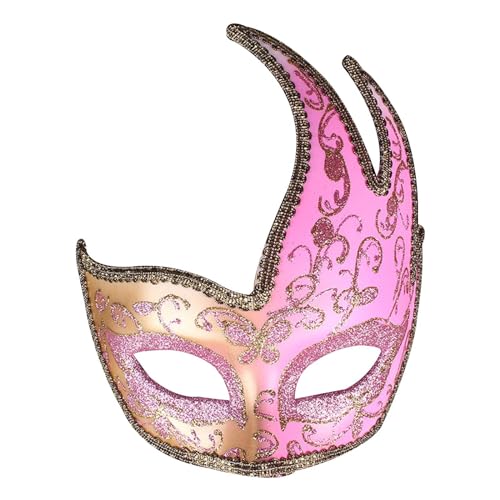 Karnevalsmaske Maskenballmaske Weihnachts Cosplay High-End-Maskerade für exklusive Partys, Maskerade und andere formelle Veranstaltungen, einzigartig und auffällig für jede Kleidung Adagio (One Size) von ADMAY