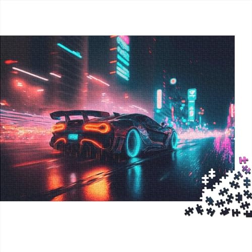 ADMITO Holzbrett-Puzzle, 1000 Teile, Moderner Sportwagen, Jigsaw Puzzle, 75x50cm, 1 Set, 1000 Teile, 1 Stück, 14+ Jahre ADMITO Holzbrett-Puzzle, 1000 Teile, Moderner Sportwagen, Jigsaw Puzzle, 75x50cm, 1 Set, 1000 Teile, 1 Stück, 14+ Jahre von ADMITO