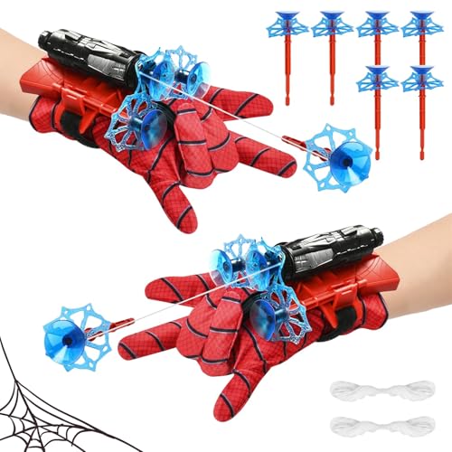 ADNOX Launcher Handschuh, 2 Set Kids Handschuhe Super Launcher Spielzeug Handschuh Cosplay Handschuhe Launcher Spielzeug für Kinder von ADNOX