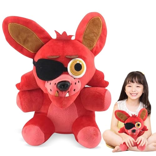 FNAF Plushies Toys, Foxy Chica Bonnie Plüschpuppen, FNAF Plüschspielzeug, Five Nights at Freddy's Plushies, FNAF Plüschpuppe, Five Nights Game Plüschtiere, Geschenke für FNAF-Fans von ADNOX