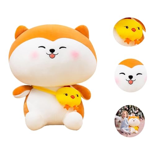 Plüschtier Hund Anime Kawaii Plüschtier Hund PP-Baumwolle 35cm von ADNOX