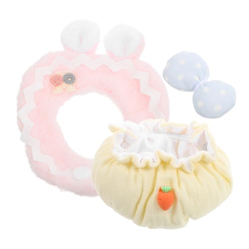 ADOCARN 1 Satz Babykleidungsset Hai- Ausgestopft Plüsch Tragen Krabbelndes Babyspielzeug Krabbenspielzeug Hase Puppenkostüm Kleines Puppenzubehör Stoff Colorful von ADOCARN