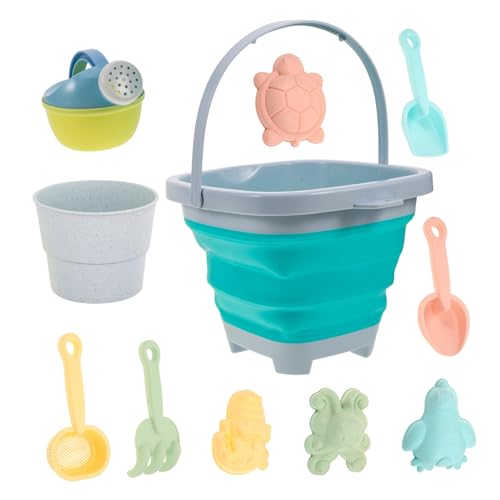 ADOCARN 1 Satz Faltbares Sandspielzeug Set für Teiliges Eimer Set mit Schaufeln und Harke für Strand Garten und Sommeraktivitäten Transportabel und Platzsparend Farben für Kreativen ADOCARN 1 Satz Faltbares Sandspielzeug Set für Teiliges Eimer Set mit Schaufeln und Harke für Strand Garten und Sommeraktivitäten Transportabel und Platzsparend Farben für Kreativen von ADOCARN