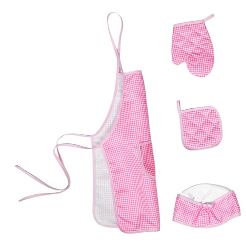 ADOCARN 1 Satz Küchenschürze Für Kit-schürzen Sämlingsetiketten Partyzubehör Quaste Spezielle Palette Anhänger Quaste Kinderquaste Lesezeichen Auflisten Hut Zubehör Polyester Rosa von ADOCARN