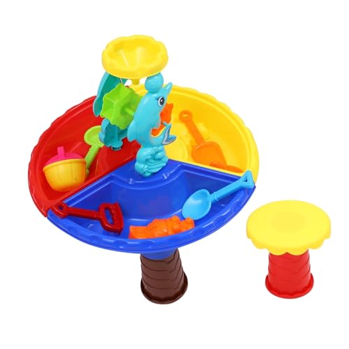 ADOCARN 1 Satz Strandtisch für sandtisch für Children's Sand Table Creative Sand Play biegsamer Basteldraht Funky Sandspieltisch Lernspielzeug für Plastik von ADOCARN