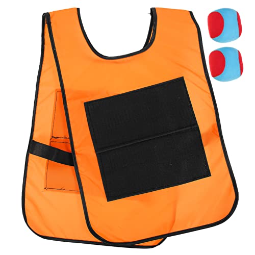 ADOCARN 1 Satz Klebriges Ziel Kinderspiele Im Freien Kidcraft-spielset Dartspielbälle Interaktives Spielzeug Für Kinder Klebriges Ballspielzeug Tanktops Kleidung Eltern-Kind Draussen Stoff von ADOCARN