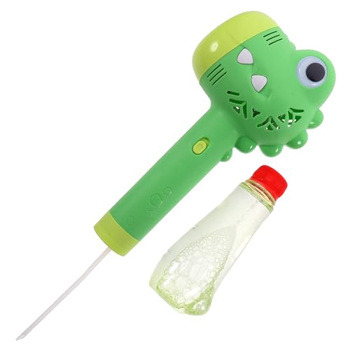 ADOCARN 1 Satz seifenblasenmaschine für Bubble Machine for Zauberstab weht Wasser Grube automatischer Seifenblasenmacher elektrischer Seifenblasenhersteller Plastik Light Green von ADOCARN