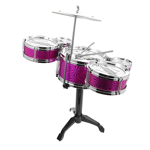 ADOCARN 1 Set Simulierte Drum Kit Drums Drum Kit Musical Rocking Girl Musical Kastagnetten Für Musical Instrumente Musik Abs von ADOCARN