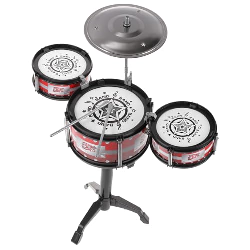 ADOCARN Trommeln für Jungen und Mädchen Mini-Percussion-Set 3 Trommeln für Die Musikausbildung von ADOCARN