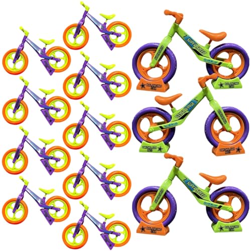 ADOCARN 12St Karotten-Balance-Auto Lehrreiches DIY-Fahrrad zusammenbauen kinderfahrrad laufrad Toys Bicycle Girl Toys Mini-Lernfahrrad Laufrad zusammenbauen Plastik von ADOCARN