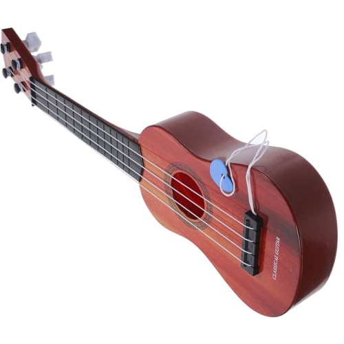 ADOCARN Ukulele Gitarre Aus Musikalisches Für Klassisches Design Glanzkaffee Perfekt Für Kleine Musiker Und Als von ADOCARN