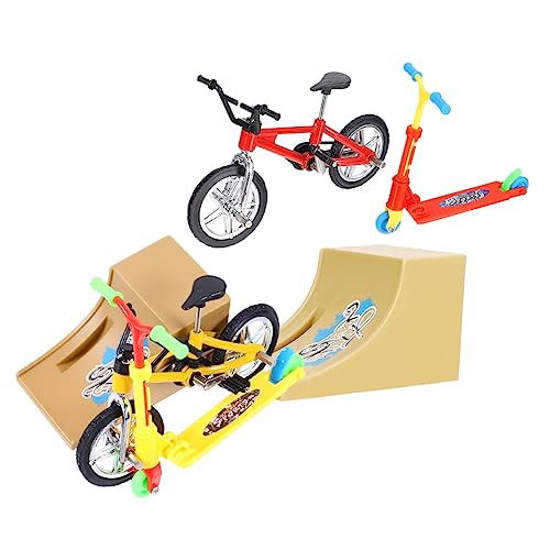 ADOCARN 2 Sätze Fingerrad für kinderspielzeug -Fingerspitzen-Sportspielzeug Mini-Skateboards für Mini-Schreibtisch-Wettbewerbsspiel Spielset für von ADOCARN