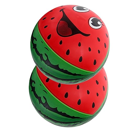 ADOCARN 2 Stück Aufblasbare Wassermelonen Ballspielzeuge PVC Strandbälle für Erwachsene für Sommer und Gartenfeiern ADOCARN 2 Stück Aufblasbare Wassermelonen Ballspielzeuge PVC Strandbälle für Erwachsene für Sommer und Gartenfeiern von ADOCARN
