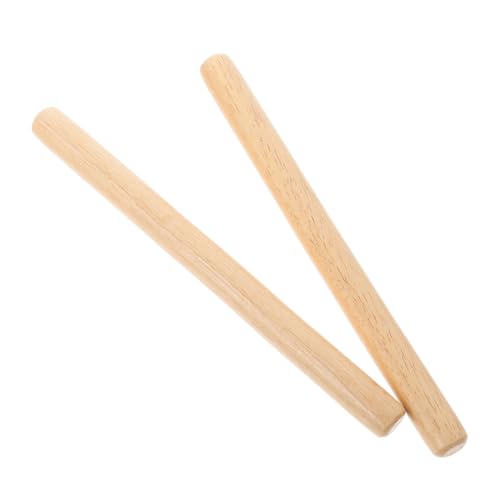 ADOCARN 2 Stück Instrumentensticks Rhythmussticks Trommeln Pfeifen Trommelschlägel Stöcke Für Musiksticks Shaker Von Musicals Babysichere Trommelstöcke Trommelstöcke Bürsten von ADOCARN