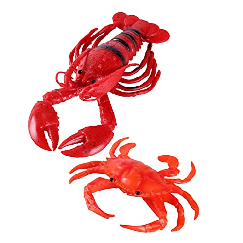 ADOCARN 2pcs Stressspielzeug Für Kinder Krabben Hummergeformte Stressspielzeug Stretch Crab Hummer -geformtes Spielzeug Für Kinder von ADOCARN