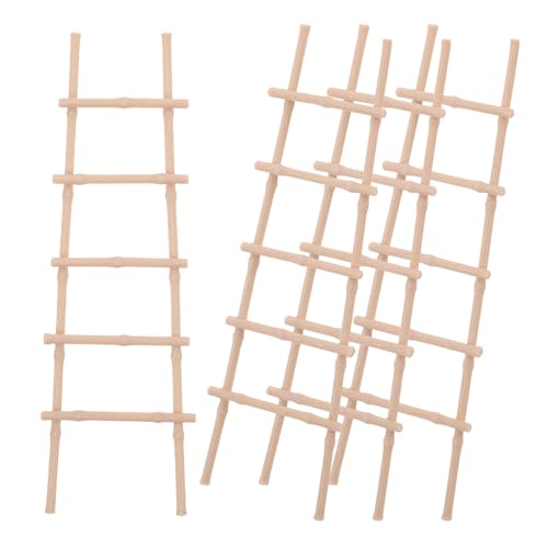 ADOCARN 4-teiliges Miniatur-Leitermodell: Mini-Puppenhauszubehör für Heimwerkerarbeiten – Puppenhausleitermöbel, Treppenmodell, DIY-Puppenhausmöbel ADOCARN 4-teiliges Miniatur-Leitermodell: Mini-Puppenhauszubehör für Heimwerkerarbeiten – Puppenhausleitermöbel, Treppenmodell, DIY-Puppenhausmöbel von ADOCARN
