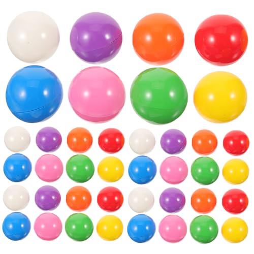 ADOCARN 40 Stck. Teiliges Bunte Kunststoff Lotteriekugeln Leichte Haltbare Raffle Bälle für Partyspiele mit Glatter Oberfläche Farblich Sortiert in Farben für Tombola und Aktionslotterien ADOCARN 40 Stck. Teiliges Bunte Kunststoff Lotteriekugeln Leichte Haltbare Raffle Bälle für Partyspiele mit Glatter Oberfläche Farblich Sortiert in Farben für Tombola und Aktionslotterien von ADOCARN