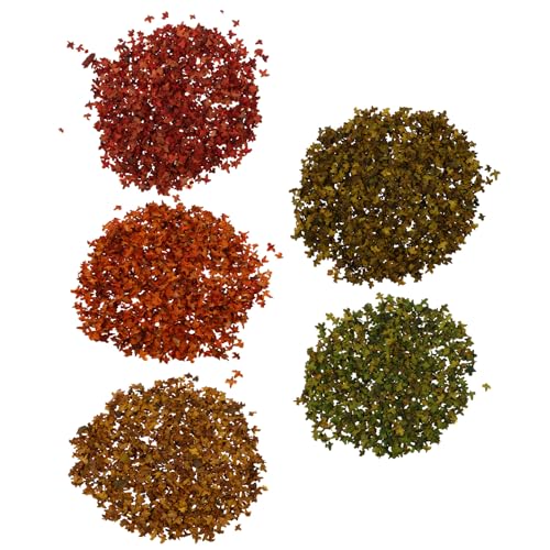 ADOCARN 5 Beutel Miniatur-Herbstblätter: Simulierte Mini-Herbstblätter – winzige Dekorationen für Puppenhaus, Feengarten, Mikro-Landschaftsgestaltung ADOCARN 5 Beutel Miniatur-Herbstblätter: Simulierte Mini-Herbstblätter – winzige Dekorationen für Puppenhaus, Feengarten, Mikro-Landschaftsgestaltung von ADOCARN