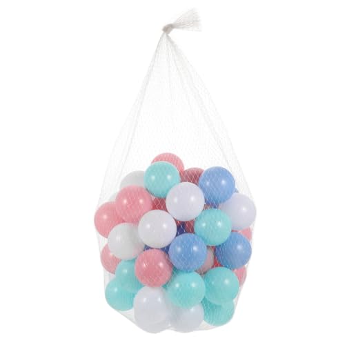 ADOCARN 50 Stück Ozeanball- Tipi Zelt für Babybadewanne kinderspielzeug Ozeanball für Mini-Spielball erleuchten Kleinkind Ball Plastik von ADOCARN