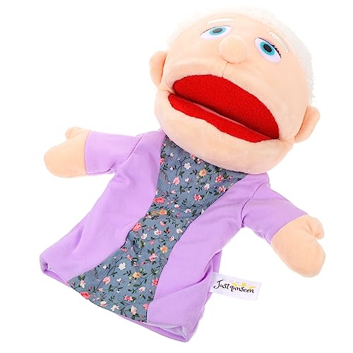 ADOCARN Charakter-Handpuppe pädagogische Figur Marionette pädagogisches Handspielzeug interaktive Puppen interaktives Spielzeug Handspielzeug zum Geschichtenerzählen DIY Figur Spielzeug von ADOCARN