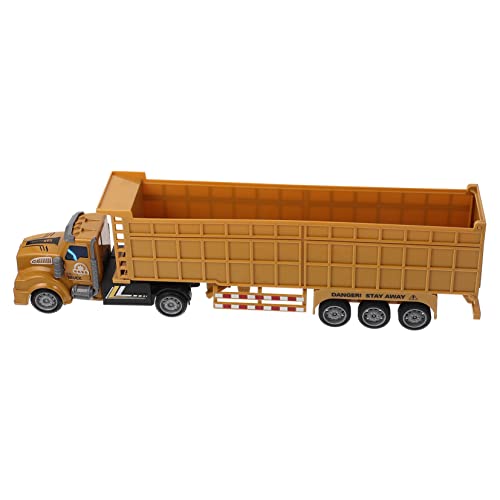 ADOCARN Container-LKW-Modell Kinderspielzeug Große Spielzeuglastwagen LKW-modellbausatz LKW-Modell Bildungsspielzeug Dekorative Autodekoration Modell-LKW-bausätze Legierung von ADOCARN