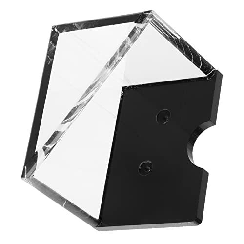 ADOCARN Kasten Schürhaken-Rack-abfallbox Pokerkarten Brettspiele Gold Automatische Maschine Kartentricks Vitrine Für Jumbo Jetons Liner Spielkarte Pokermatte Kartenhalter KEM Acryl von ADOCARN