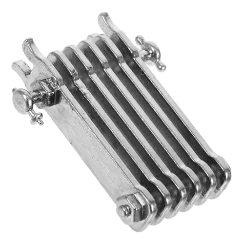 ADOCARN Mini Heizkörper Modell Dekoration Spielhaus Rippenheizkörper Miniatur Rippenheizkörper Miniatur Heizeinheit Puppenhaus Möbel Mini Haus Ornament Zinklegierung ADOCARN Mini Heizkörper Modell Dekoration Spielhaus Rippenheizkörper Miniatur Rippenheizkörper Miniatur Heizeinheit Puppenhaus Möbel Mini Haus Ornament Zinklegierung von ADOCARN