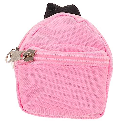 ADOCARN Puppenrucksack Minipuppe Miniaturrucksack Für Puppen Puppen Minirucksack Minirucksack Für Puppe Kleiner Rucksack Für Puppenrucksack Puppenrucksack Für Kleine Puppen Puppenschule von ADOCARN