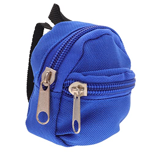 ADOCARN Mini Backpack Für Puppen Dekorativer Mini Rucksack Aus Polyester Ideal Als Schultasche Oder Für Perfekt Für Rollenspiele Und Kreative Szenen von ADOCARN