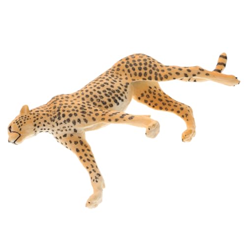 ADOCARN Simuliertes Warzenschwein Tierspielzeug Leopardenfiguren Simulation von Wildtieren tierfiguren für plastiktiere für Simulations-Leopardenmodell Wilde Tierfiguren Grey von ADOCARN