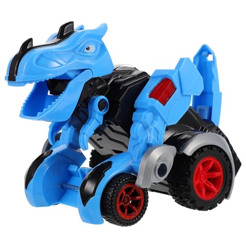 ADOCARN Autos Spielzeug Spielzeugauto Mikrospielzeug Kinderspielzeug Jungs-Spielzeug Puzzle-Spielzeug Spielzeug Für Kinder Toys Engine Trägheitsauto Spielzeug Dinosaurier-Auto-Spielzeug Plastik Blue von ADOCARN